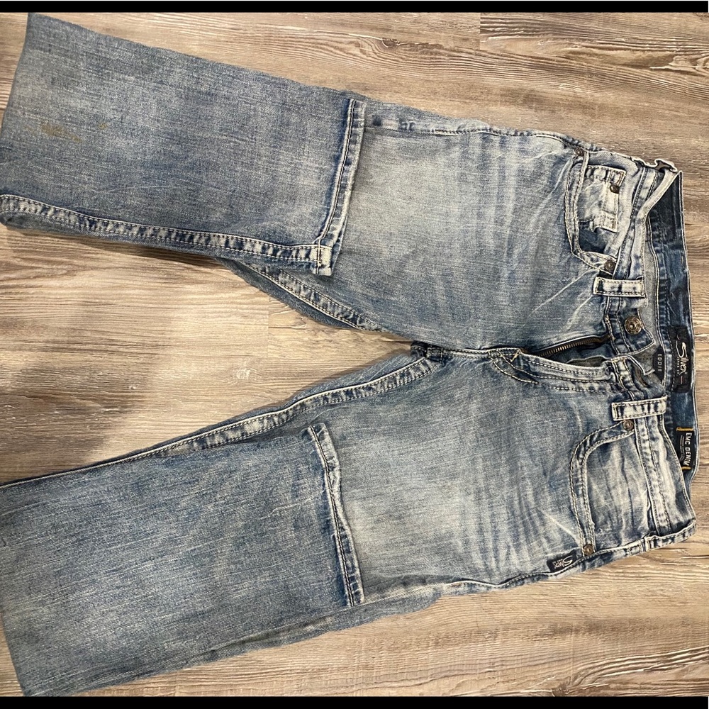 Men’s Silver Jeans